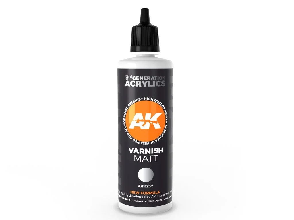 Lahvička AK Interactive 3GEN AK11237 matný lak (Matt Varnish) 100 ml