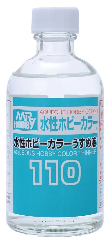 Gunze Mr. Aqueous Hobby Color Thinner T110 (110 ml)