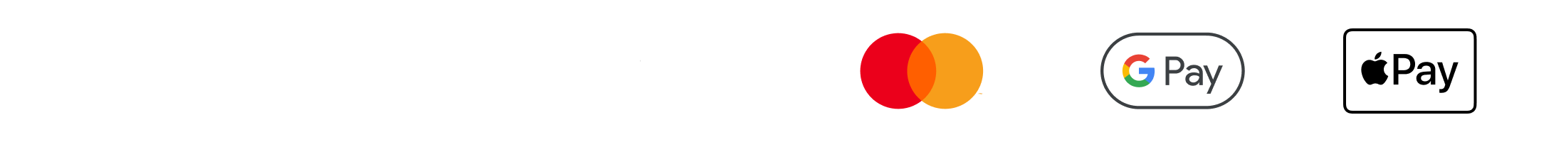 Online platby — bankovní tlačítka, Visa, Mastercard, Apple Pay, Google Pay
